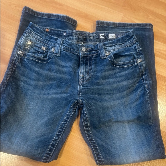 Miss Me Blue Denim Jeans - Picture 1 of 9